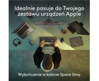 LOGITECH Klawiatura MX Keys S for Mac Space Grey US 920-011637 - 1261398 - zdjęcie 13